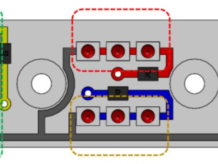 tail light PCB for Kaabo Warrior X Plus For Sale