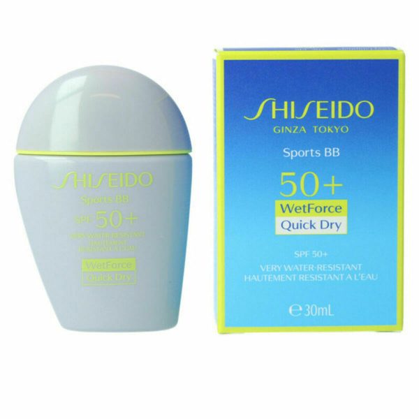 Sun Protection with Colour Shiseido Sports BB SPF50+ SPF50+ Beige Spf 50 30 L For Cheap