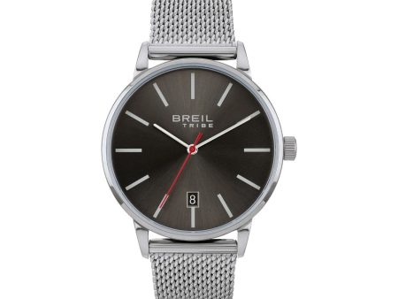 Men s Watch Breil EW0516 Grey Silver (Ø 41 mm) Fashion