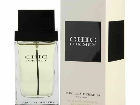 Men s Perfume Carolina Herrera EDT Chic for Men (100 ml) Supply