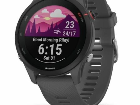 Smartwatch GARMIN Forerunner 255 Black Grey 1,3  For Discount