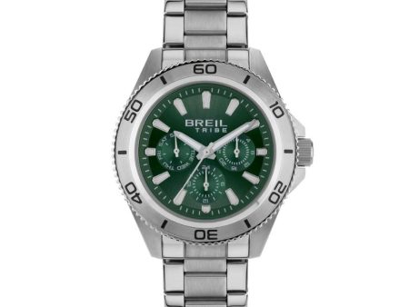 Men s Watch Breil EW0711 Green Silver Fashion