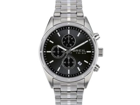 Men s Watch Breil EW0694 Black Silver Fashion