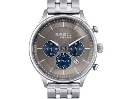 Men s Watch Breil EW0643 Grey Silver For Cheap