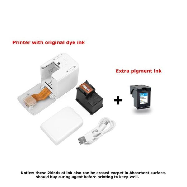 MBRUSH mobile Portable Handheld color Printer self-design tattoo photo logo pattern  Color bentsai handheld inkjet Printer Sale